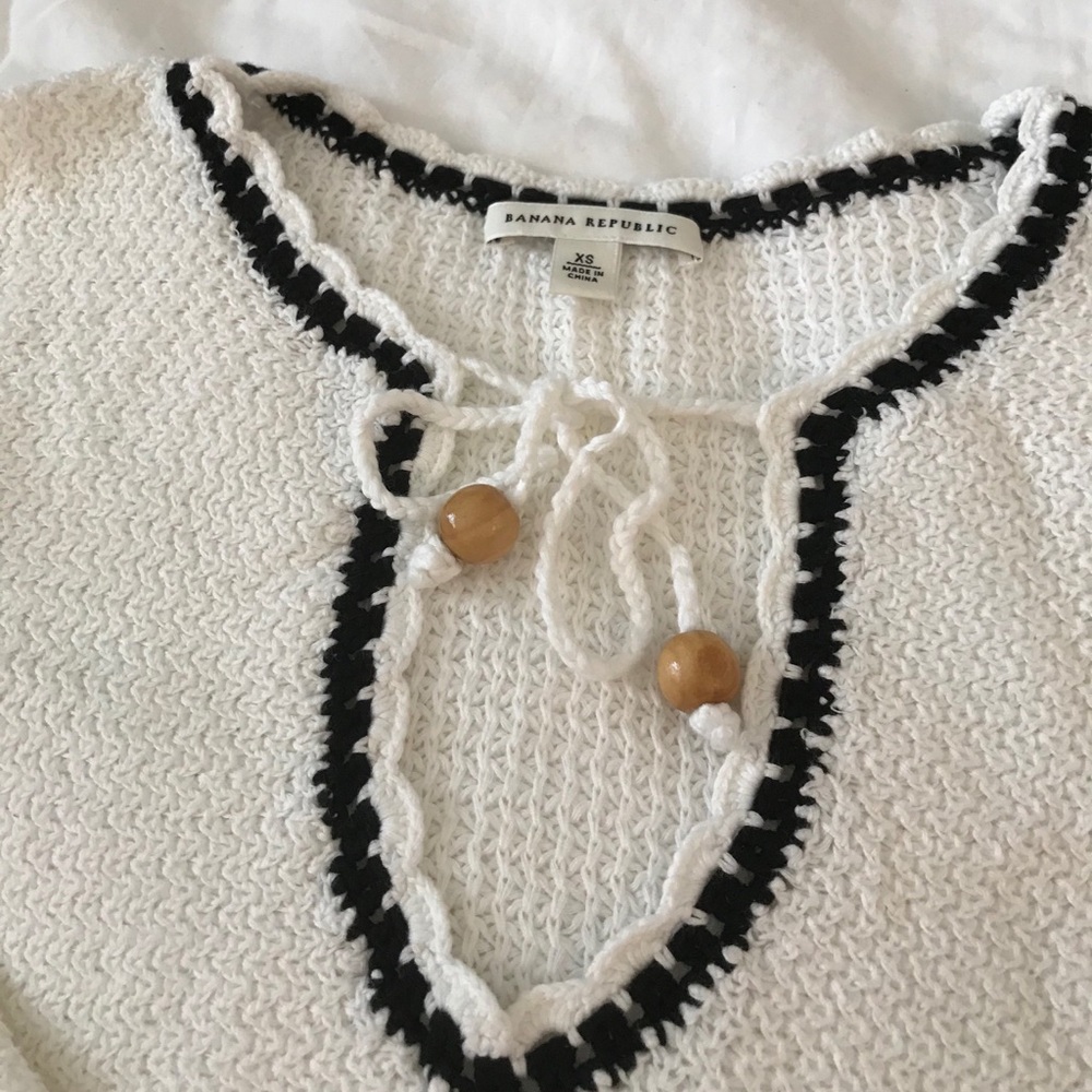 Banana Republic White XS Cotton Cover Up